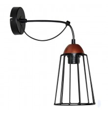 Светильник "Конти" 511 черн.муар медь (Плафон Конус) НББ 01-60-165 Е27  1005405030  Элетех