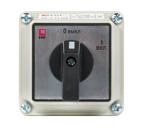 Переключатель кулачковый ПК-3-13 16А 3P "ВКЛ-ВЫКЛ" IP54 EKF PROxima  pk-3-13-16  EKF