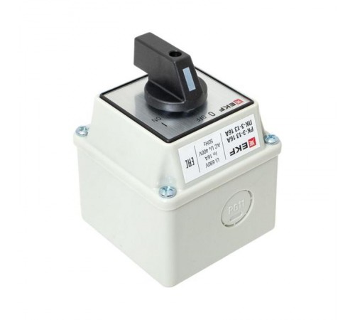 Переключатель кулачковый ПК-3-13 16А 3P "ВКЛ-ВЫКЛ" IP54 EKF PROxima  pk-3-13-16  EKF