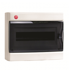 Щиток настенный с дверцей 12модулей, IP41, белый с усиленным клеммным блоком в комплекте  84712  DKC