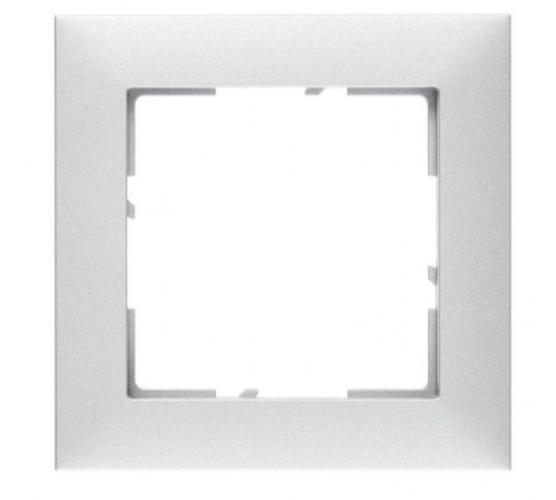 SUNO Рамка декоративная универсальная 1-постовая Цвет "Алюминий"  721511  Legrand