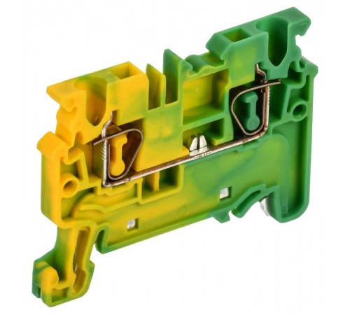ARMAFIX Клемма пруж. CX2.5 PE 2,5мм2 проходная зазем.  AF-CT41-00-K52-002  IEK