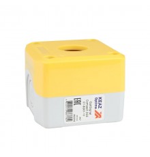 Корпус кнопочного поста OptiSignal Compact D22 C7-BD67-1Y желтый 1 отв. IP67 XALK01  362234  КЭАЗ