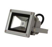 Прожектор светодиодный СДО PFL 10Вт RGB-RC/GR IP65  1005892  Jazzway