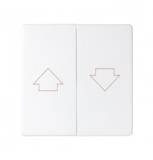 Simon 82 Клавиши (2 шт)  для двухклавишного кнопочного выключателя для управления жалюзи, механическая блокир  82028-30  Simon