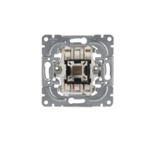 Механизм 1-клавишного переключателя кросс, 16А/250В, (схема 7) 2 дополнительные клеммы  1067.21   2TKA000201G1  ABB