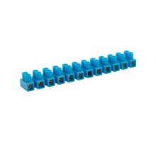 Колодка клеммная винтовая KВ-6, 6А, 2,5-6мм полиэтилен синий ЗВИ (10 шт/уп)  07-5006-4  REXANT