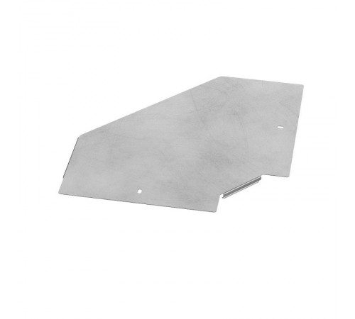 Крышка угла горизонтального 90 градусов Профи INOX (AISI 304) 300 (1,0 мм)  PR16.16912  Промрукав