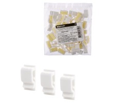 Клипса для кабеля самоклеящаяся тип R 8,5х17 мм (100шт)  SQ0516-0402  TDM