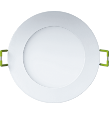 Светильник светодиодный ДВО NLP-R1-7W-R120-830-WH-LED (d120) 7Вт 3000К IP20 опал  71374  Navigator