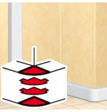 Угол внешний для к/к 65*195/220 переменный от 60° до 120° DLP  010639  Legrand