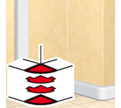 Угол внутренний для 65*195/220 переменный от 80° до 100° DLP  010658  Legrand