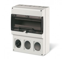 Корпус на 16 модулей и 3 поста  с основанием 70х87 мм. Тип M400  DIS6724316  DKC