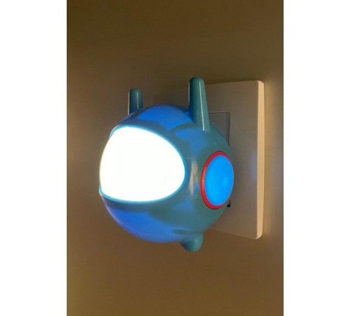 Ночник NN-604-LS 0,5Вт светодиодный синий  Б0019764  ЭРА