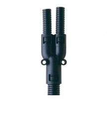 Фитинг AL282121/Y/BL, 3-сторонний, полиамид 66, черный, d28,d21,d21, 10 шт. в пачке  7TCA296000R0913  ABB