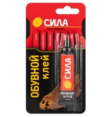Клей SSBL1-15 обувной 15 мл на блистере  Б0002921  СИЛА