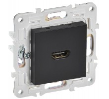 SKANDY Розетка HDMI SK-H01Bl черный  SK-H10-K02  IEK