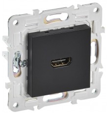 SKANDY Розетка HDMI SK-H01Bl черный  SK-H10-K02  IEK