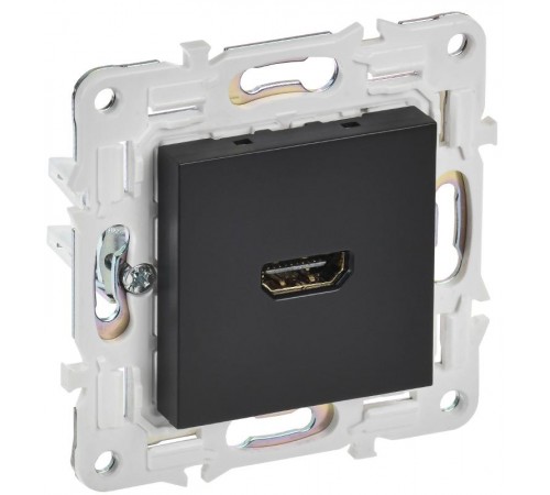 SKANDY Розетка HDMI SK-H01Bl черный  SK-H10-K02  IEK