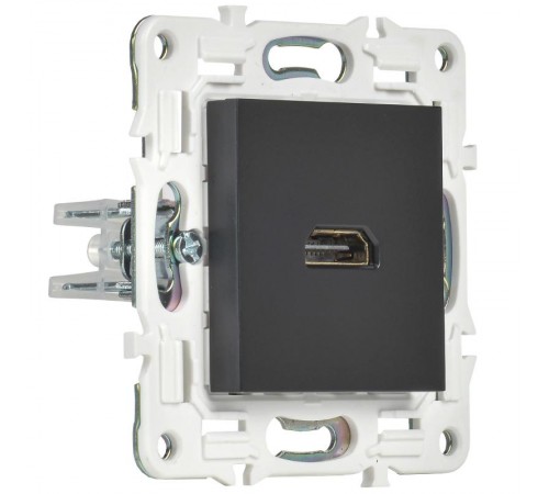 SKANDY Розетка HDMI SK-H01Bl черный  SK-H10-K02  IEK