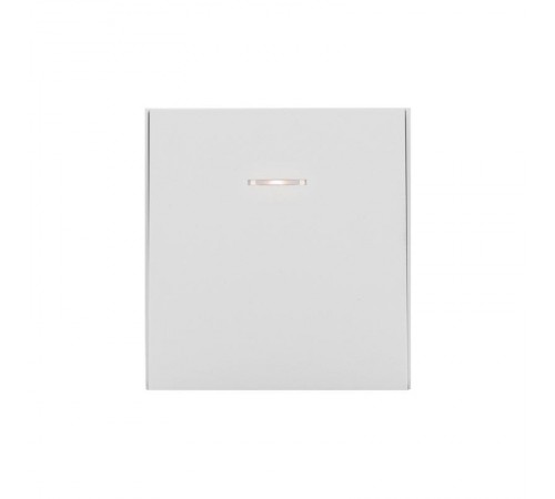 Выключатель STRONG 1 кл проходной (переключатель) с подсветкой 10А с/у жемчуг  KR-78-0716-4  Kranz