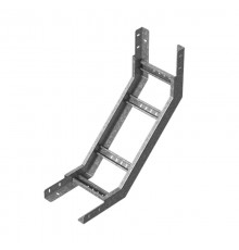 Угол внутренний для лестничного лотка НЛО 600х60, толщ. 1,5 мм, гор. цинк, 389066  УВННЛО90-600х60-1,5-ГЦ   Ostec