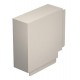 Крышка плоского угла кабельного канала WDK 100x230 мм (ПВХ,кремовый) (WDK HF100230CW)  6161774  OBO Bettermann