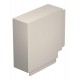 Крышка плоского угла кабельного канала WDK 100x230 мм (ПВХ,кремовый) (WDK HF100230CW)  6161774  OBO Bettermann