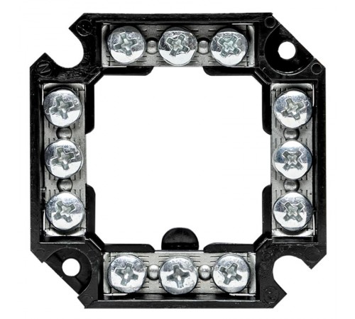 Клеммник для распаячных и универсальных коробок, шаг крепления 60мм EKF PROxima  plc-020-017  EKF