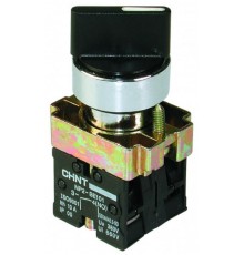 Переключатель NP2-BD21, 2 положения с фиксацией, 1НО IP40  574847  CHINT