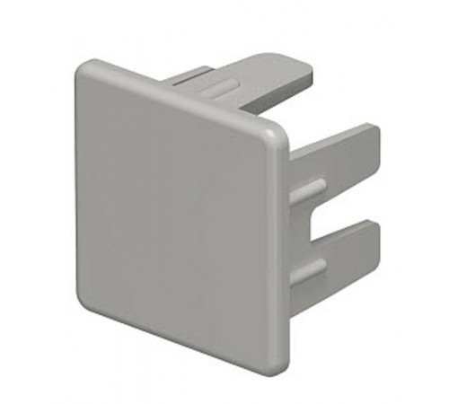 Торцевая заглушка кабельного канала WDK 25x25 мм (ПВХ,серый) (WDK HE25025GR)  6158730  OBO Bettermann