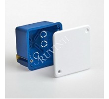 Коробка распределительная с/у 70х70х45 (для полых стен)  10178  Рувинил