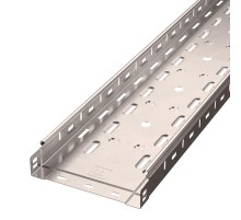 Лоток перфорированный Стандарт INOX (AISI 409) 200х50х3000 (0,8 мм) (12 м/уп)  PR16.2417  Промрукав