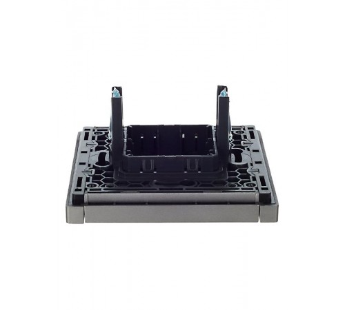 FORTE&PIANO Заглушка с суппортом FP541 сталь  FP-PL10-K46  IEK