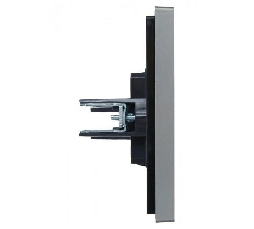 FORTE&PIANO Заглушка с суппортом FP541 сталь  FP-PL10-K46  IEK