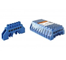 Шина "N" нулевая в изоляторе на DIN-рейку 8x12мм 6 групп   SQ0801-0076  TDM