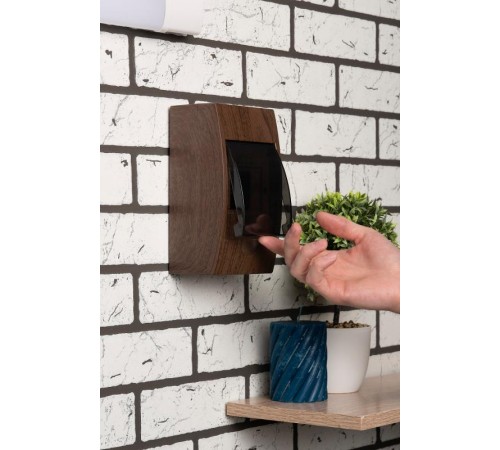 Щит распределительный навесной ЩРН-П- 4 темное дерево IP41 EKF PROxima  pb40-n-4-dark  EKF