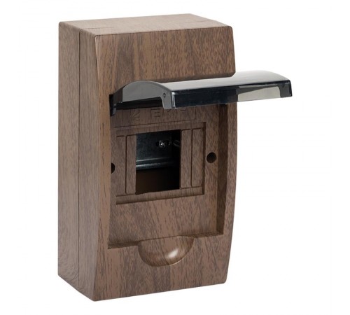 Щит распределительный навесной ЩРН-П- 4 темное дерево IP41 EKF PROxima  pb40-n-4-dark  EKF