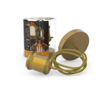 Светильник подвесной шнур под лампу Decor PL022 бронзовый E27, 1 м, 1/40  PL022  Gauss