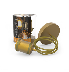 Светильник подвесной шнур под лампу Decor PL022 бронзовый E27, 1 м, 1/40  PL022  Gauss