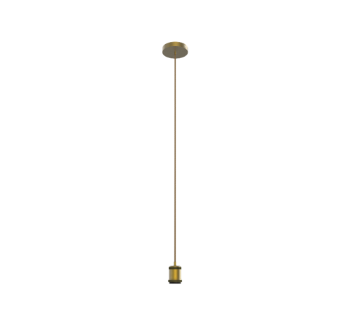 Светильник подвесной шнур под лампу Decor PL022 бронзовый E27, 1 м, 1/40  PL022  Gauss