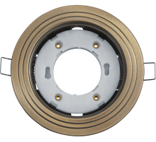 Светильник встраиваемый под лампу GX53 NGX 93 043 NGX-R6-007-GX53 (2 Круга черненая бронза)  93043  Navigator