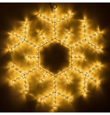 Фигура ARD-SNOWFLAKE-M5-600x600-360LED Warm (230V, 20W) (Ardecoled, IP65)  034253  Arlight