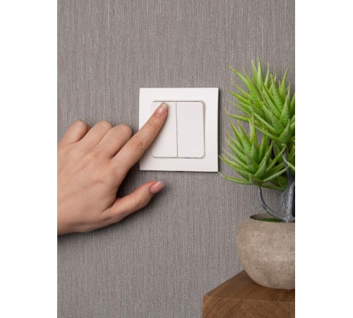 Стокгольм Выключатель 2-кл. 10А белый PROxima  EXV10-023-10  EKF