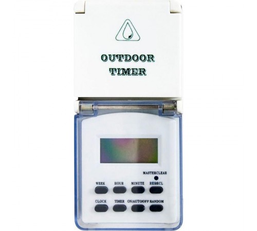 TM23 3500W/16A 230V розетка с таймером (недельная) в защитном корпусе IP44  23206  FERON