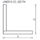 Светильник светодиодный линейный ДПО LINER/S LED 1200 TH S HFD 32Вт 4000K IP20  1473000670  Световые Технологии
