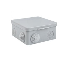 Коробка распределительная КМР-030-031 с крышкой наружная (85х85х40) 8 мембранных вводов IP54 розничный стикер PROxima  plc-kmr-030-031-r  EKF