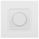 Светорегулятор Elegance 14-4101-01М поворотно-нажимной, 400ВА 230В, белый матовый  Б0065779  ЭРА