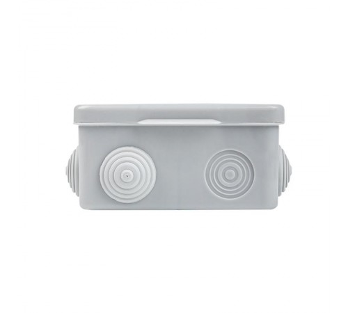 Коробка распределительная КМР-030-031 с крышкой наружная (85х85х40) 8 мембранных вводов IP54 розничный стикер PROxima  plc-kmr-030-031-r  EKF