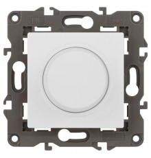 Светорегулятор Elegance 14-4101-01М поворотно-нажимной, 400ВА 230В, белый матовый  Б0065779  ЭРА